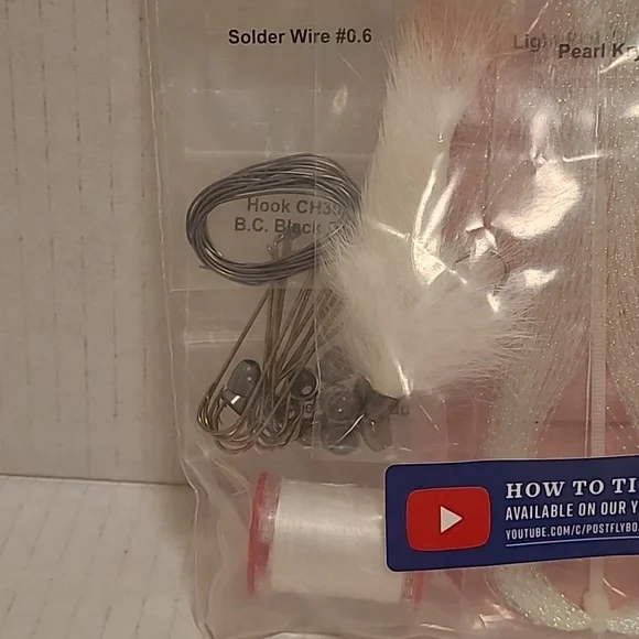 NIP Set of 3 Postfly Fishing Lure Tying Kits - Picture 5 of 16